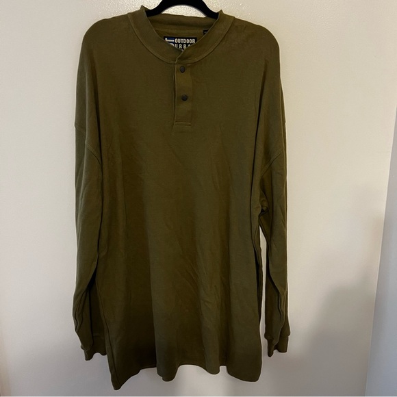 Outdoor Urban Terrain Men’s Henley Shirt Size XL - Picture 1 of 6